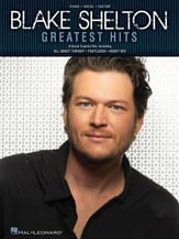 Blake Shelton Greatest Hits piano sheet music cover